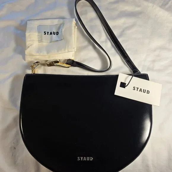 STAUD Colt Shoulder Bag - Polished black - Picture 3 of 6